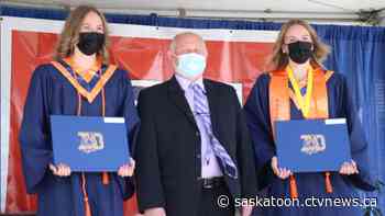 'The best of a tough situation': How Tommy Douglas Collegiate held graduation safely for families