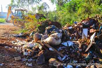 Em um dia, Aparecida retira mais de 264 toneladas de entulho de área de descarte ilegal - Mais Goiás