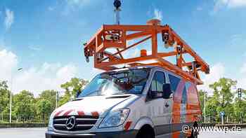 Berliner Firma scannt Marsberg: Eagle Eye fährt in der Stadt - Westfalenpost