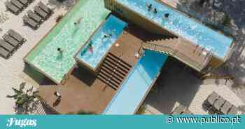 Fotogaleria. Pinhal de Leiria: Nazaré ganha uma piscina feita de contentores marítimos - PÚBLICO
