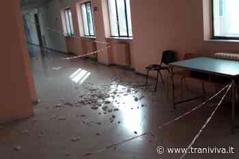 Cadono calcinacci nella scuola media Baldassarre, chiusa un'ala dell'edificio - TraniViva