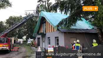 Sturm verwüstet Siedlung: Die Menschen in Obermoos stehen unter Schock - Augsburger Allgemeine