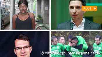 Regenbogen und Kniefall: Was Betroffene im Kreis von EM-Symbolen halten - Augsburger Allgemeine