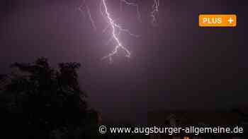 Unwetter überflutet Keller und sorgt für Stromausfälle - Augsburger Allgemeine