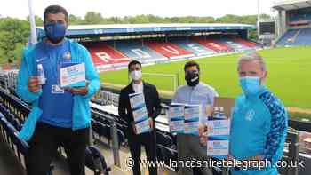 Rovers team up with Islamic Relief to donate 2,000 hand sanitisers to local groups