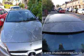 Farnworth resident devastated after paint stripper poured on car