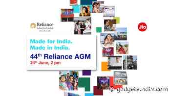 Reliance AGM 2021 Virtual Event Today: How to Watch Live, Jio Chatbot Announced, Jio 5G Phone Expected