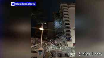 At least 8 people hurt in partial collapse at Miami-area condo