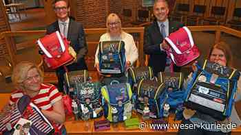 Aktion in Lilienthal: Schulranzen für 21 Kinder aus armen Familien - WESER-KURIER