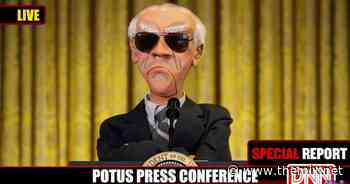 Comedian Jeff Dunham’s Version Of A Biden Press Conference Is Too Close To Reality - The MIX
