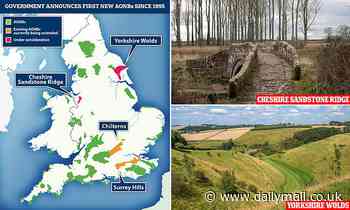 Britain is to get its first new beauty zones in 26 years