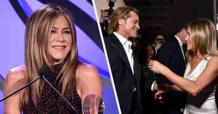 Jennifer Aniston Revealed That She's "Buddies" With Brad Pitt As She Opened Up About Their Current Relationship - BuzzFeed News