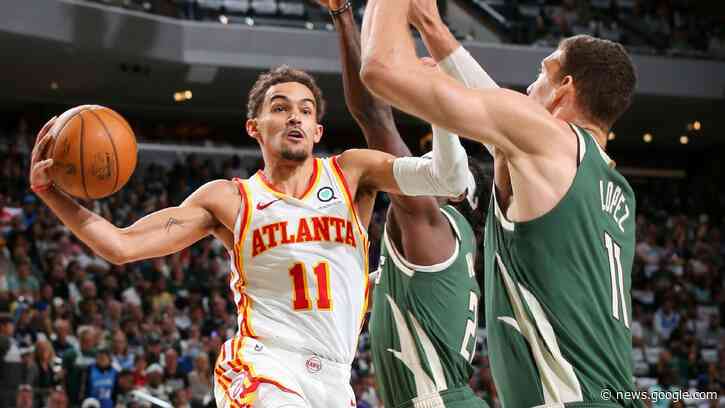 Trae Young scores game-high 48 points in style, leads Atlanta Hawks to Game 1 win - ESPN