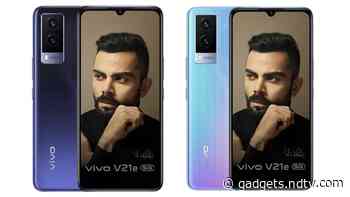 Vivo V21e 5G With MediaTek Dimensity 700 SoC, 44W Fast Charging Launched in India: Price, Specifications
