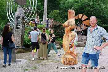 Das Hägelberger "Wasserhüsli" startet mit einer Vernissage in die Saison - Steinen - Badische Zeitung - Badische Zeitung