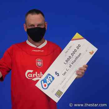 'I almost passed out,' after discovering $1M lottery win, Markham man says - Toronto Star