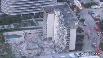 1 dead in collapse at Miami-area condo building; 35 people pulled, 55 units destroyed