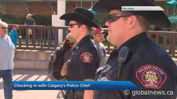 Calgary police chief Mark Neufeld discusses Stage 3 of Alberta’s Open for Summer Plan