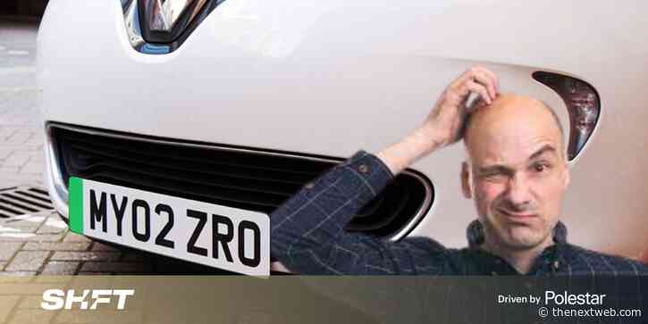 UK fails to explain what the hell those green number plates are