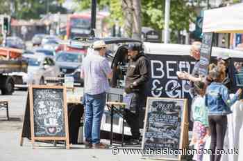 Catford food market returns after 19-month absence