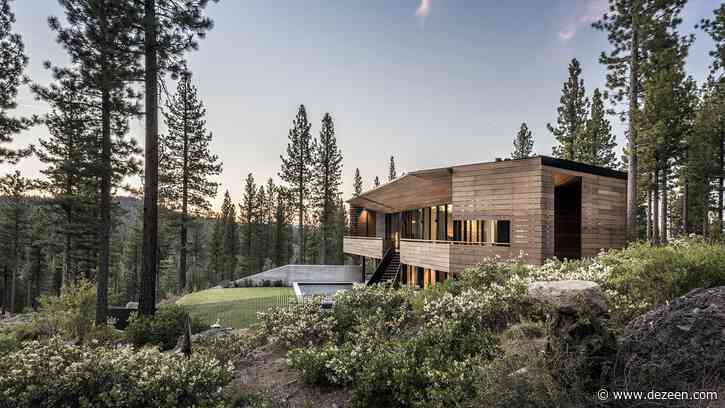 Viewfinder House by Faulkner Architects faces vista of California's Pacific Crest