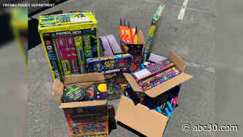 Fresno police seize 400 pounds of illegal fireworks in undercover operation