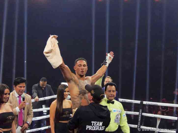 Regis Prograis: “I Want To Fight Mikey Garcia Next.”