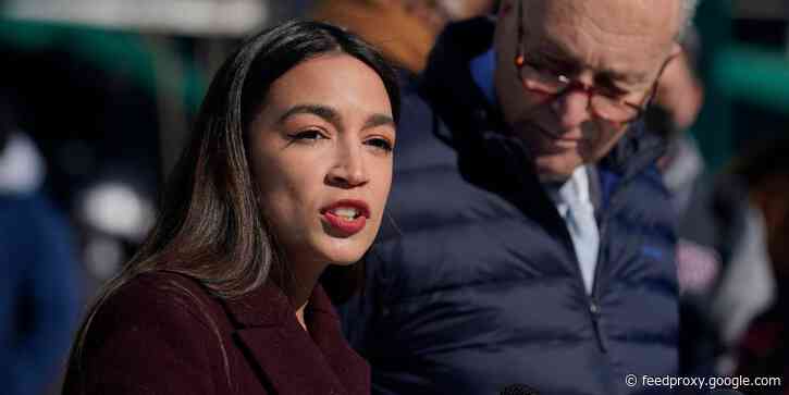 Alexandria Ocasio-Cortez slams the lack of diversity in an all-white group of lawmakers who drafted a bipartisan infrastructure deal