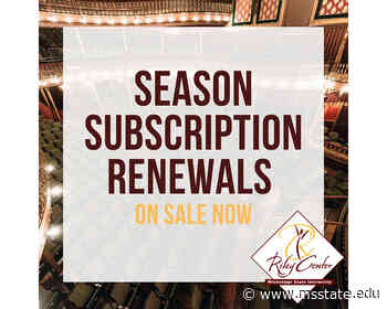 MSU Riley Center announces 2021-2022 Fall/Winter Performing Arts Series - Mississippi State Newsroom