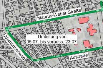 Umleitungen im Weberdorf stehen ab 5. Juli an - Bad Mergentheim - Nachrichten und Informationen - Fränkische Nachrichten