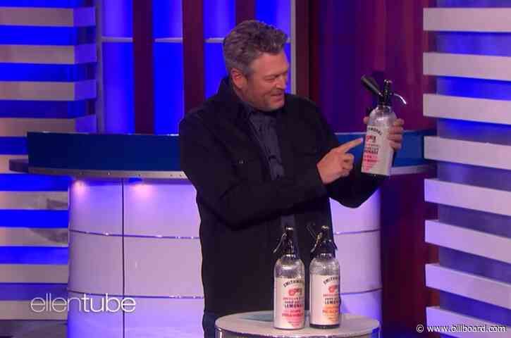 Watch Blake Shelton Spray Thirsty Fans With Smithworks Hard Seltzer Lemonade