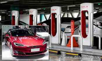 Tesla will start sharing its worldwide Supercharger network with other automakers starting in 2022