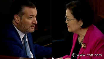 Ted Cruz accused of 'mansplaining' as hearing goes off the rails