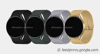 Samsung Galaxy Watch Active 4 design leaked