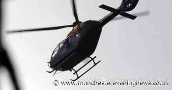 Three arrested after police helicopter called out to burglary in Bolton - Manchester Evening News