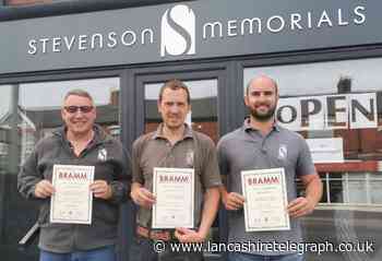 Blackburn: Stevenson Memorials mason become UK's first 'advanced fixers'