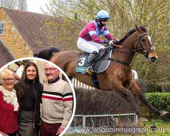 Champion jockey wears silks to represent hometown of Burnley