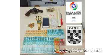 Em Imbituba, “motoboy do tráfico” é preso com drogas, arma e munições em operação da PM com a ajuda de cão farejador - Portal AHora