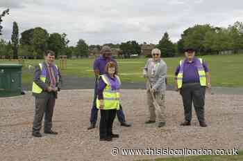Construction of Meadow Park bandstand nearing completion