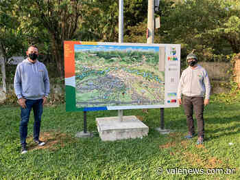 Prefeitura de Pindamonhangaba instala novos mapas ilustrados na cidade - Vale News