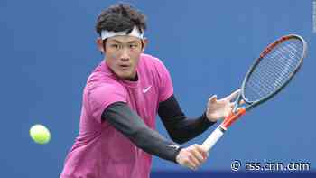 Zhang Zhizhen becomes first Chinese man to qualify for Wimbledon in Open Era