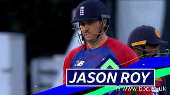 England v Sri Lanka: Jason Roy smashes quick-fire 36 before being caught by Gunathilaka