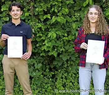 Erfolge für Kenzinger Gymnasiasten - Kenzingen - Badische Zeitung