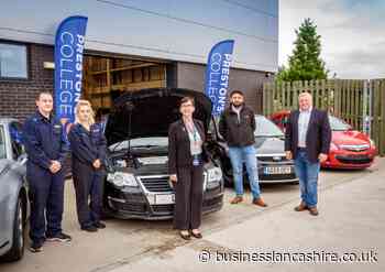 Recycling Lives gears up to supply cars for college automotive students to polish their skills ⋆ Business Lancashire - Business Lancashire