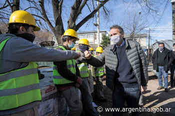 Buenos Aires: Katopodis visitó obras en 9 de Julio y General Viamonte - Argentina.gob.ar Presidencia de la Nación