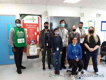Foundation students at Uxbridge College volunteer to help end hunger