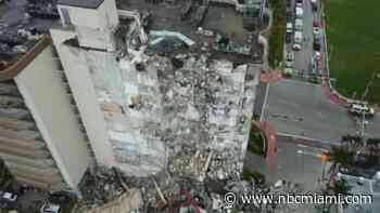 Drone Footage Shows Devastation of Surfside Condo Collapse
