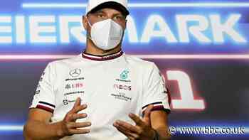 Mercedes driver Bottas receives grid penalty for pit lane spin