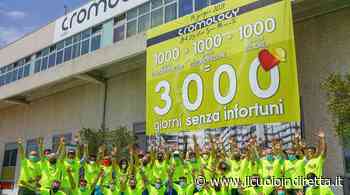 Cromology, l'hub logistico di San Miniato festeggia i tremila giorni senza infortuni - IlCuoioInDiretta - IlCuoioInDiretta