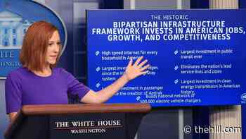 White House: 'Absurd' for GOP to take issue with dual-track infrastructure approach
